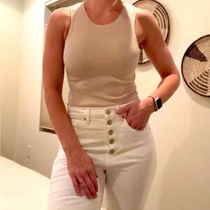& Other Stories Beige Tank Top